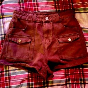 Never worn brown shorts
